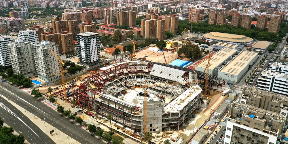 El Roig Arena se alza a ritmo vertiginoso